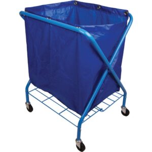 Folding Waste Cart with Vinyl Bag