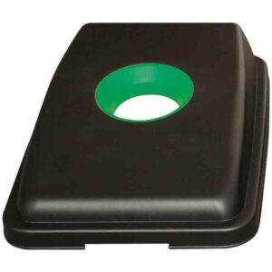 Holed Lid GREEN for Bison 60L Recycling Bin