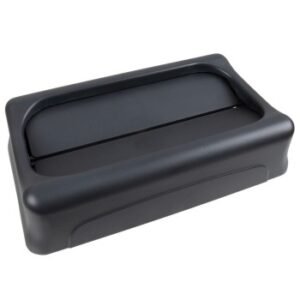 103427-DGY Wall Hugger Drop-Shot Bin Lid - Dark Grey