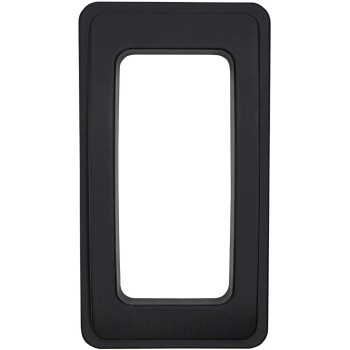 Wall Hugger Open Top Bin Lid - Black