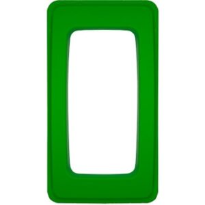 105208-GN Wall Hugger Open Top Bin Lid - Green