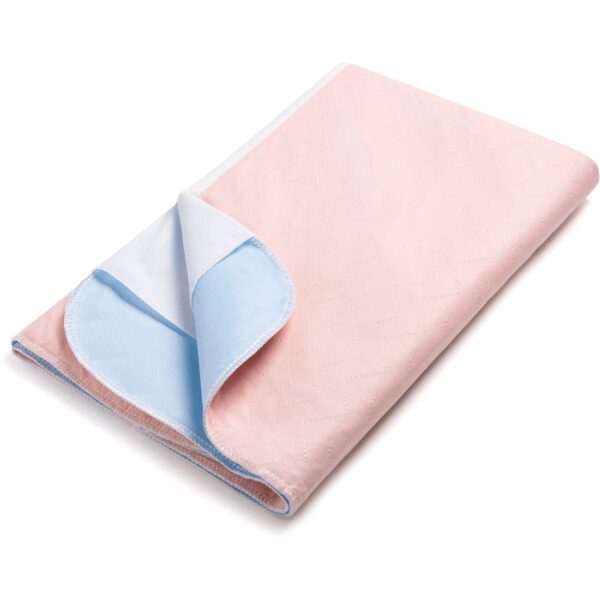 1108ABF-SP Sonoma Pink Bed Pad With Tucks (Absorbency 3.5L) 85x155 cm