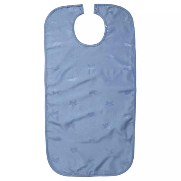 Dignifed clothing protector with snaps, 46x92cm - Blue