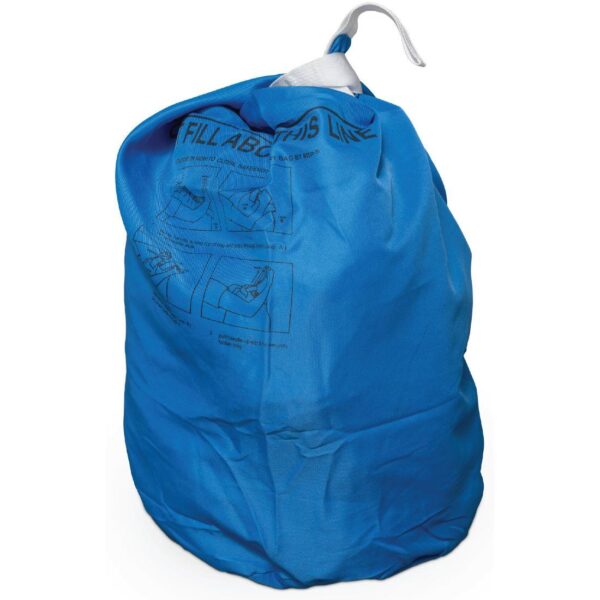 1523004BL Durable Polyester SafeLoop Laundry Bag - BLUE