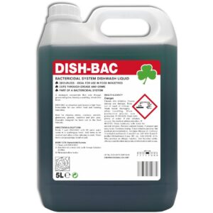 221.5L DISH-BAC Anti-Bac Washing-up Liquid - 5L