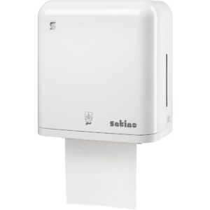Satino PT1 - Sensor Operated - Roll Towel Dispenser - White