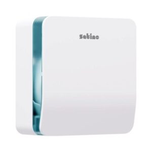 Satino JT1 Mini Jumbo Toilet Roll Dispenser - White