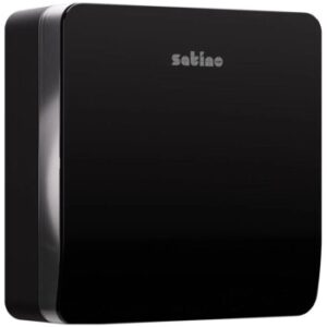 Satino JT2 Maxi Jumbo Toilet Roll Dispenser - Black