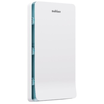 Satino PT2 Slim Z-Fold / W-Fold Hand Towel Dispenser XL - White