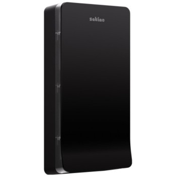 Satino PT3 V-Fold / C-Fold Hand Towel Dispenser XL - Black