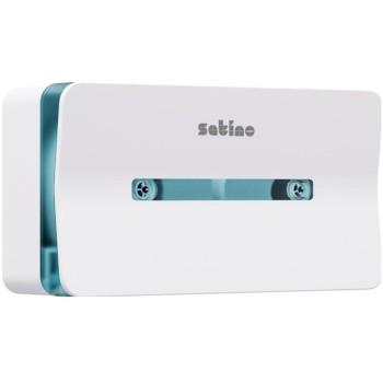 333414-WH Satino CF2 Double C-Feed Toilet Roll Dispenser - White
