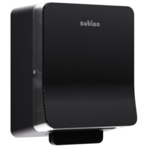 Satino SYS1 AutoCut MHF Roll Towel Dispenser - Black