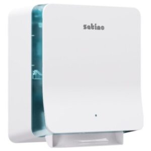 333420-WH Satino SYS1 Electronic Sensor Roll Towel Dispenser - White