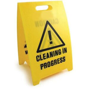 40-570 Lightweight Corex Wet Floor Sign Yellow