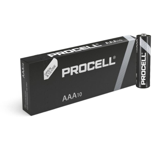 DURACELL INDUSTRIAL AAA BATTERIES (PACK 10)
