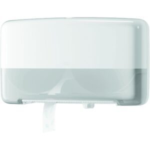 555500-WH Elevations (T2) Mini Jumbo Double T/Roll Dispenser - White