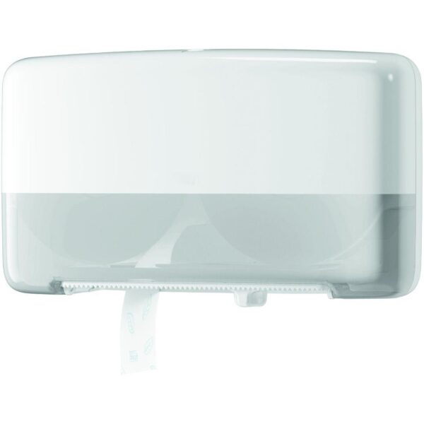 555500-WH Elevations (T2) Mini Jumbo Double T/Roll Dispenser - White