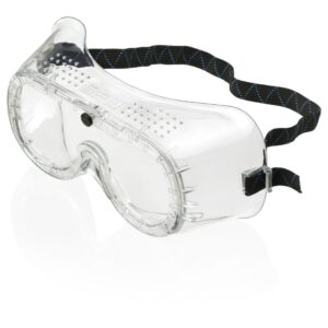 PVC Safety Goggles with Elastic Strap