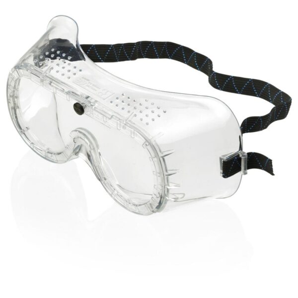 PVC Safety Goggles with Elastic Strap