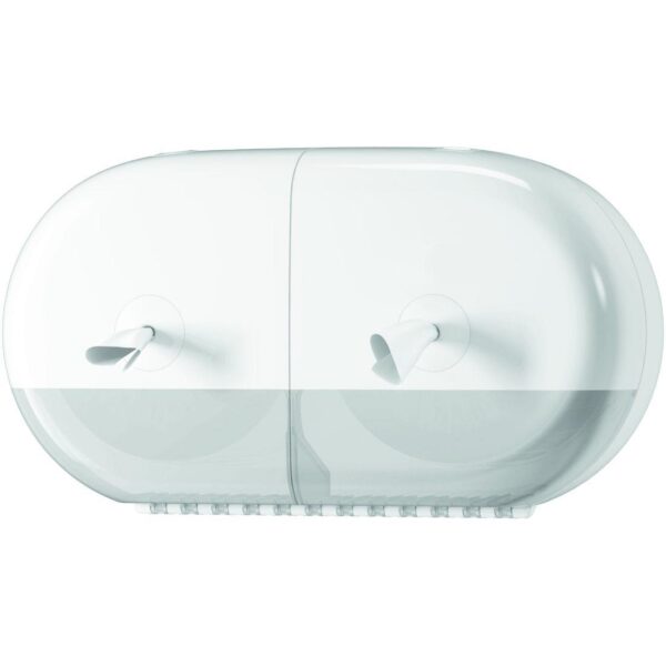 Elevations (T9) SmartOne Mini Double Toilet Roll Disp- White