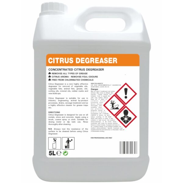 714.5L CITRUS SOLVENT DEGREASER - 5L