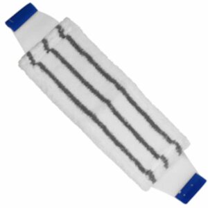 993949-BL SYR 40cm Snapper Microfibre Flat Mop Head BLUE