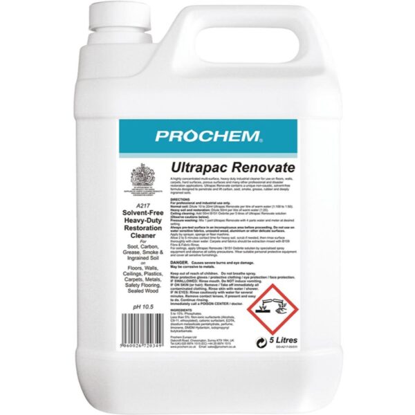 A217-05 Prochem ULTRAPAC RENOVATE cleaner -5L