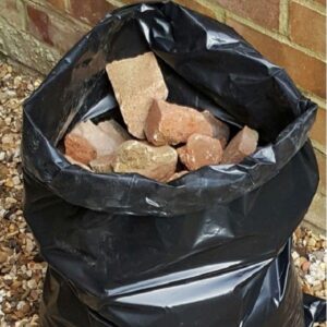 AGS 20x30" Heavy Duty Black Rubble Sacks (1x100)