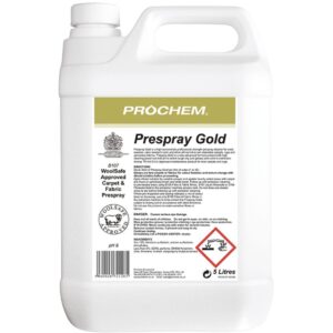 B107-05 Prochem Carpet PRESPRAY GOLD Woolsafe -5L