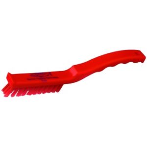 B1606RD 225mm Stiff Detail Brush - Red