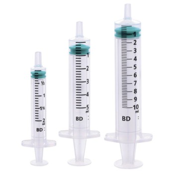 2ml BD Emerald Three-Piece Hypodermic Syringes - Luer Slip - Box 100