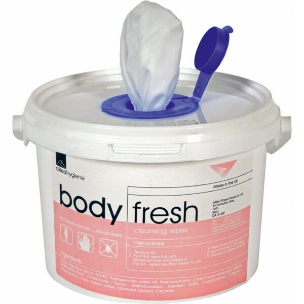 BFW150 Bodyfresh Patient Wipes - 150 tub (1x150)