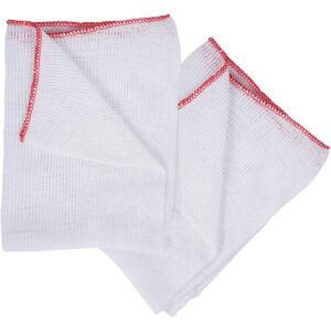 BL1218 (18x12") Ex. Large H.Duty Bleached Dishcloths (1x10)