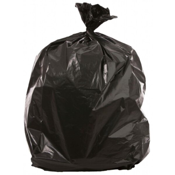 BSHD3 envirosack® 18x29x39" 90L 15Kg Heavy Duty Refuse Sacks - BLACK (1x200)