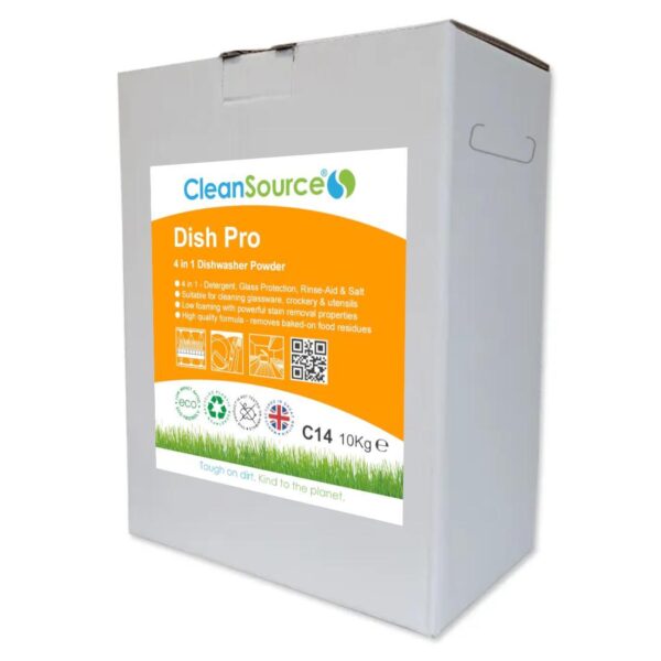 C14.10 CleanSource® DISH PRO Dishwasher Powder-10Kg ecoBOX
