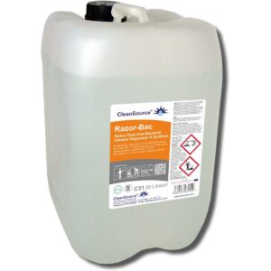 C31C.2 CleanSource® RAZOR BAC Food-Safe H.Duty Degreaser & Sanitiser - 20L