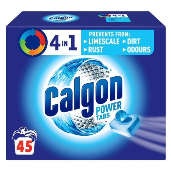 CALGTAB45PK Calgon Tablets - Descaler - 45 Tablets (1x45)