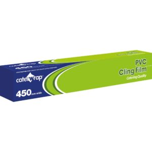 CLING45 18"/45cm x 300m PVC Clingfilm Cutterbox