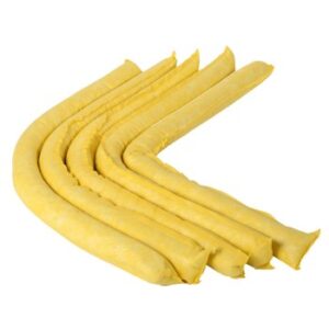 Spill Control Socks - Chemical - Yellow (1.2m Long) (1x20)