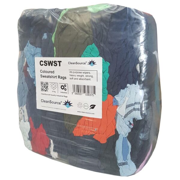 CleanSource® COLOURED SWEATSHIRT RAGS