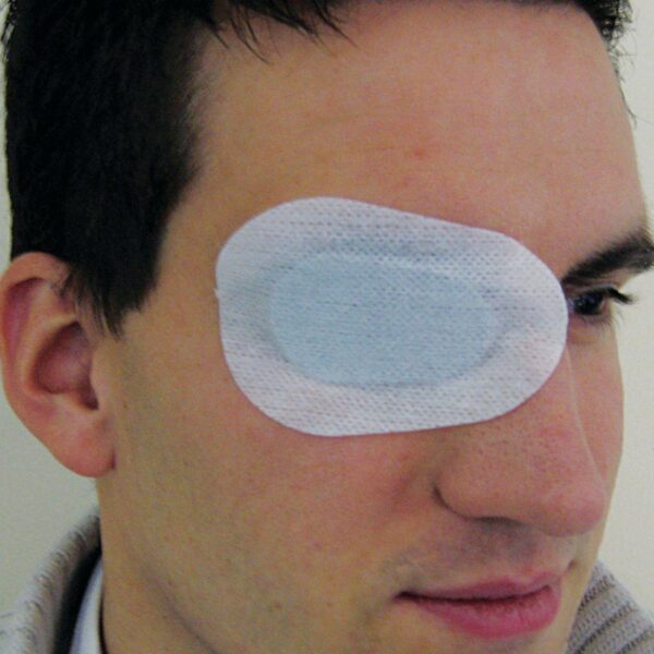 Sterile adhesive eye pad (1x10)