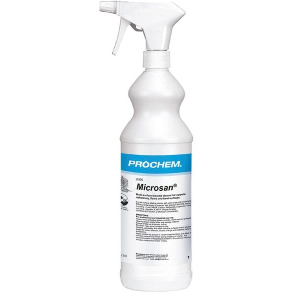 D500-01 Prochem MICROSAN Sanitiser (with spray) -1L