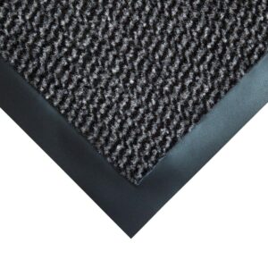 DT4896CH VynaPlush 4x8 FT. (120cm x 240cm) Floor Mat - Charcoal