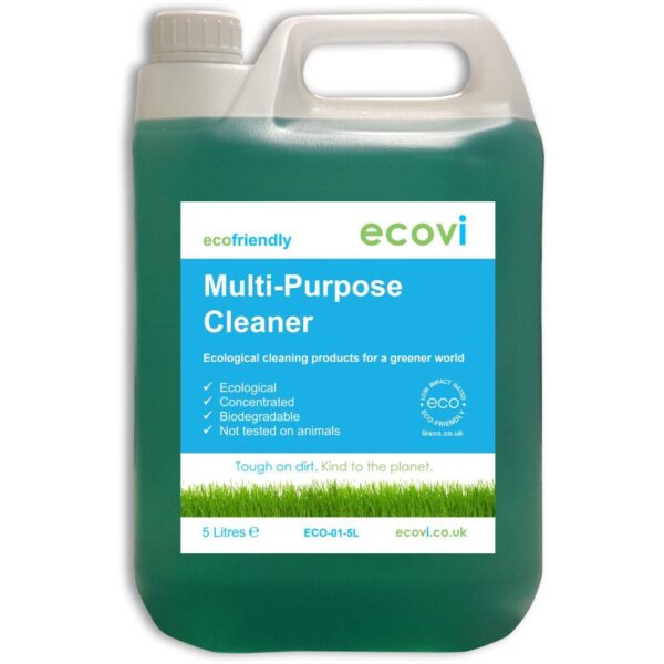 ECO-01-5L ecovi® Eco-Friendly Multi-Purpose Cleaner - 5L