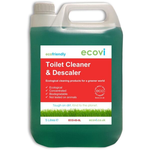 ECO-03-5L ecovi® Eco-Friendly Toilet Cleaner / Descaler - 5L