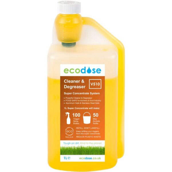 ED-510-1L EcoDose V510 Cleaner & Degreaser Super Conc.-1L