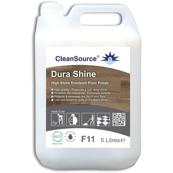 F11.5L CleanSource® DURA SHINE Metallised Floor Polish -5L
