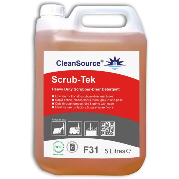 CleanSource® SCRUB-TEK H.Duty Scrubber Drier Detergent -5L