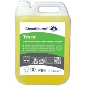 F60.5L CleanSource® TEXCEL Carpet Extraction Cleaner- 5L