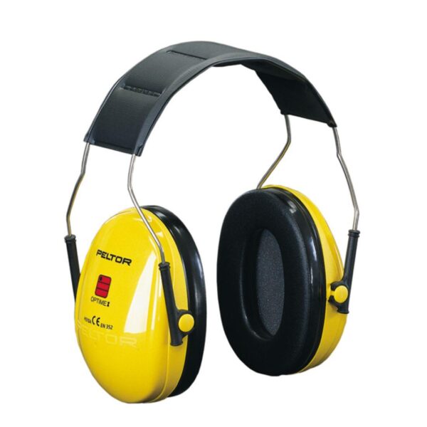H510A 3M Peltor Optime 1 Ear Defenders Headband Yellow